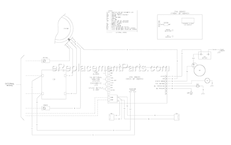 Page F Diagram and Parts List for 040213-0  Briggs and Stratton Generator